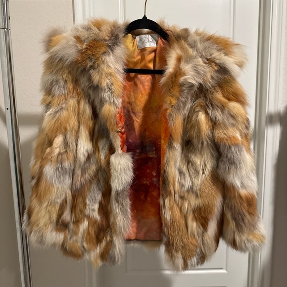 Lloyds Denver Fur Coat, Oleg Cassini Women’s Light Brown Vintage - Picture 1 of 11